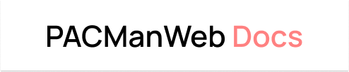 PACManWeb Docs - Home